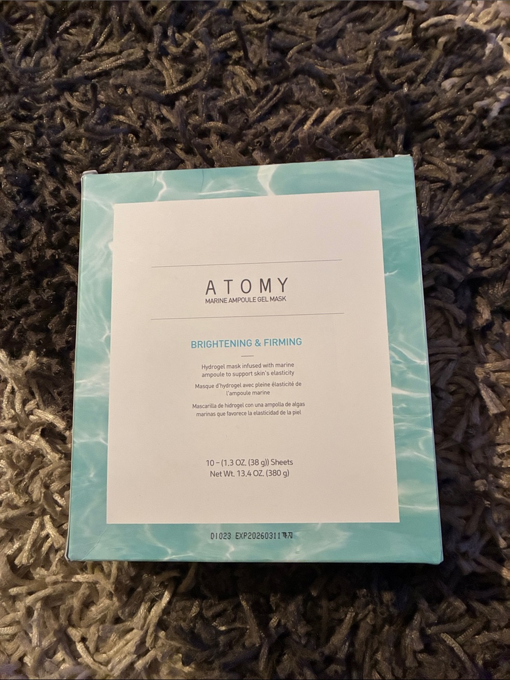 Atomy Marine Ampoule Gel Mask Brightening & Firming